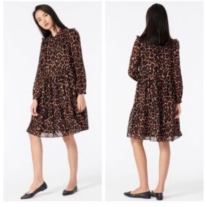 Jcrew leopard dress